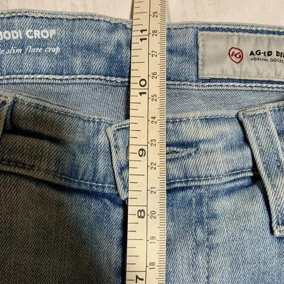 AG - ED Adriano Goldschmied The Jodi Crop High rise slim flare crop. Size 26. - Picture 11 of 14